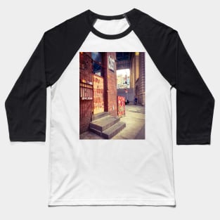 House Street Art Graffiti Dumbo Brooklyn NYC Baseball T-Shirt